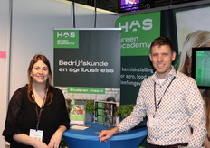 At the HAS Green Academy, Heleen van Loon and Mark Dankers are ready to help companies and employees with a suitable education or training course.
