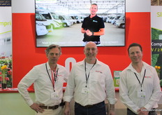 Bas Verlaan, Luco Brouwer and Simon Vermeltvoort (Profi NRG) are helping greenhouses to become more sustainable.