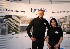 Bas van der Elst together with Nicole Peetoom of (Hendic)