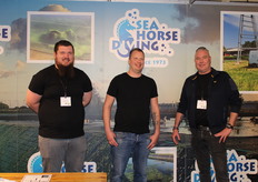 The team of (Seahorse Dyving) Brent van Zielst, Michail van Staveren and Jeroen van Katwijk, have a tip for growers. This spring, check the basin in time for leaks, this way you avoid unnecessary water loss during the hot periods.
