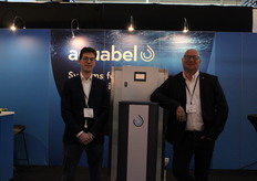 Flemish Aquabel represented here by Emile van Damme and Marc Cornille. Merci for coming gentlemen.