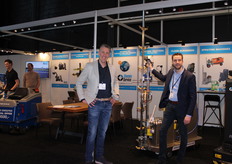 No trade fair is complete without Sander and Nick from Steenks Service. Now on show with the Easyspray RVS.