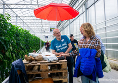 'This is how it used to be' Pete could also tell a lot about the switch to coco substrate in pepper cultivation.