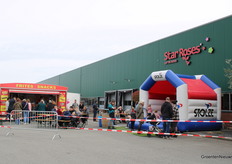 Star Roses had pulled out all the stops for Kom in de Kas