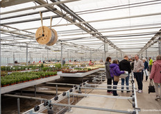 Hundreds of collectors in the greenhouse to return home with carts or boxes full of succulents and cacti