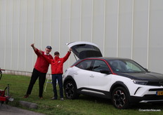 The men of the barrel organ were very enthusiastic!