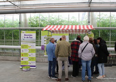 The Biobest stand was nice and busy.
