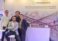 The Heliospectra team: Johan Lindqvist, Wiktor Paijkull, Ruben Gonzalez & Karin Dankis, 