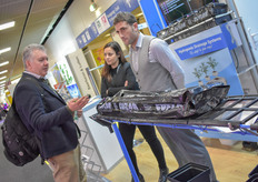 Owen Lane with XL Horticulture visiting Guilermo Carabante with Hydroponic Systems International