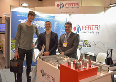 Tomas Pernas & Aboussada Zaky with Fertri Invernaderos visited by Michiel de Jong (on the left) who recently joined Moleaer.