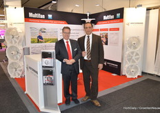 Peter van der Putten and Haroon Yagut of Vostermans Ventilations