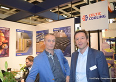 Siebe Duivenvoorde (Celtic Cooling) and Marcel Orie (Kuhne & Nagel)