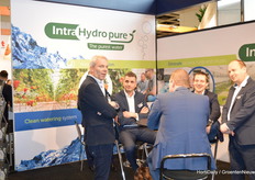 Gerard Vereijken (Tasty Tom), Harm Vogels (Intracare), Erik Noordam and Wouter van Vliet (Van Iperen) and Bob van Leur (Intracare)