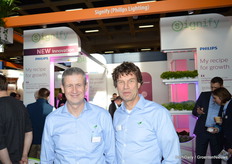 Udo van Slooten and Edo Kolmer of Signify.
