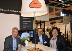 Michel Witmer, Hassan El Khallabi and Angela Besselink Trofi of Groen Agro Control