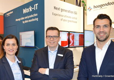 Elena van Sluijs, Bart 't Hoen and Kevin Spoelder of Hoogendoorn