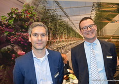 Ralf Derksen and Martin Veenstra of Certhon. Certhon is in to complete horticulture projects