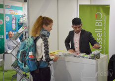 In the UK Pavillion Russel Bio could not be missed of course