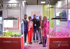 The team with C-Led from Italy showed their LED solutions.