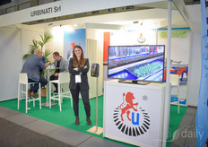 Alkena Qemalaj with Urbinati presented the automation solutions of the company. 