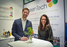 Job Knook & Kim Schotborgh with GreenTech. They hope to meet everybody in Mexico & Netherlands in the upcoming months!