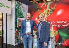 All smiles at Grodan with Tico Van Leeuwen and Tom Crienen