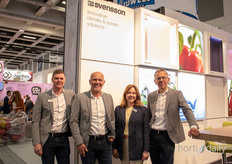 Leon Strik, Tino Rikkers, Valentyna Domkina and Hugo Plaisier of Svensson