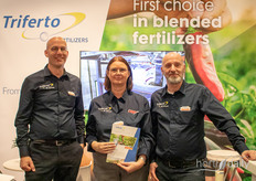 Erik Willems, Sophie Vervloet and Cees Willems of Triferto
