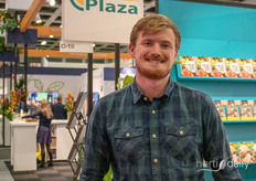 Jack Farmer of LettUs Grow spotted between the aisles