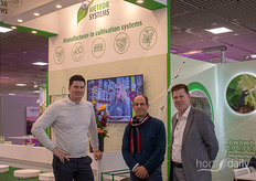 It was a bit quiet on the last day, but Alex van der Meulen, Arjan Janknegt and Arnold Bol still had a good time at the Meteor Systems stand.