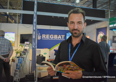 Maria Gsellmann of Plantlife Technologies visits the fair