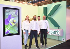 Charlotte Grootscholten, Arthur Kalkman, Arno van der Zwam and Arie Verloop, Koppert.                         