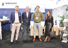 Stephan Kruithof of Havecon, Peter Barentsen, Wouter Staats and Pien Stams of Oreon.                             