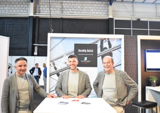 The well-dressed men from Peter Dekker Installations.                