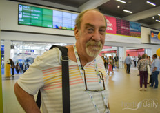 HI GLENN! Glenn Behrman spends quite some time in Europe at the moment and couldn’t be missed on the GreenTech of course!