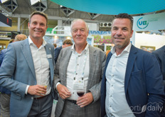 Marco van Herk with Anthura, Aad Verbakel with VB & Henk Verbakel with Havecon