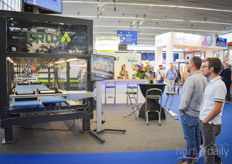 A lot of attention for the many automation solutions on the show.