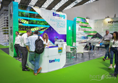 The Timfog booth was well visited