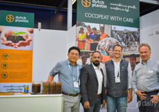 Wonki Kim (Kim’s Trade Company) & Daniel van der Veen (Edward Vinson) visit Siby Joseph & Wim Roosen, Dutch Plantin