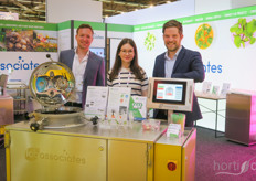 The team from Lab Associates with Nick Verhoef, Rea Qafa and Martijn van Genderen.