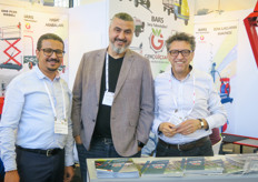 Bars from Turkey with Ukkase Ozer (L) and Osman Ulger (M).