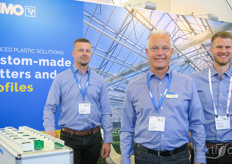 The team from Primo with Joakim Häggblom, Nico Loonstra and Jaakko Salo. 