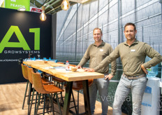 Dennis Philippi and Kevin Kuivenhoven with A1 Group B.V. 