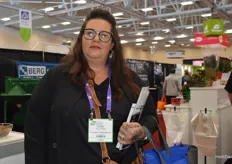 Cindy Pelletier (On Target Transportation) also visited the show for her daughter who is going to start her own cultivation business.