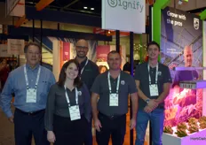 Signify: Neil Coppinger, Allison Driskill, Dustin Forney, Blake Lange, Colin Brice - unveiling GreenPower LED toplighting force, a way for growers to exchange their HPS with twice the light output with no increase in energy use