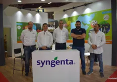 Ghassan Abuissa, Bashar Da'anah, Hoayad Salameh, Tamer Fathy and Bashar Hassan here responsable for the Middle East market from Syngenta