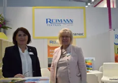 Valentina Kraibel and Monika Reimann with Reimann Textiles