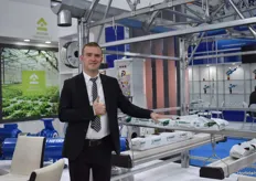 Sergey Tsimbalov with OSC, active in irrigation systems, modern greenhouses etc.