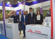 The french team from the companies; Anjou Automation, Alphatex, SNF, Angibaud and Fertil