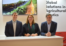 Savier Pey, Sara Erlbacher and Borja Devis with Armando Alvarez